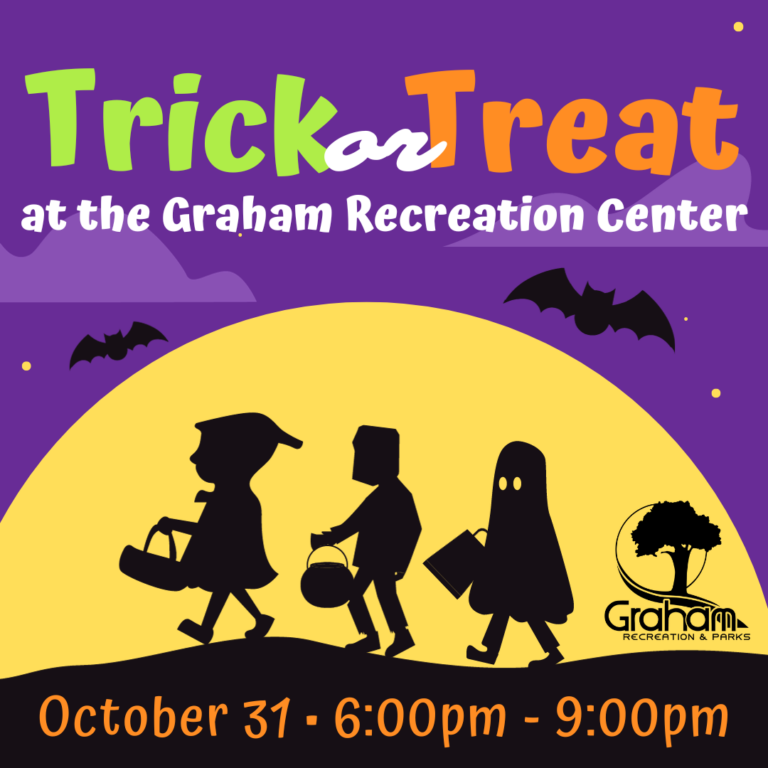 Trick or Treat at the Graham Recreation Center City of Graham, NC